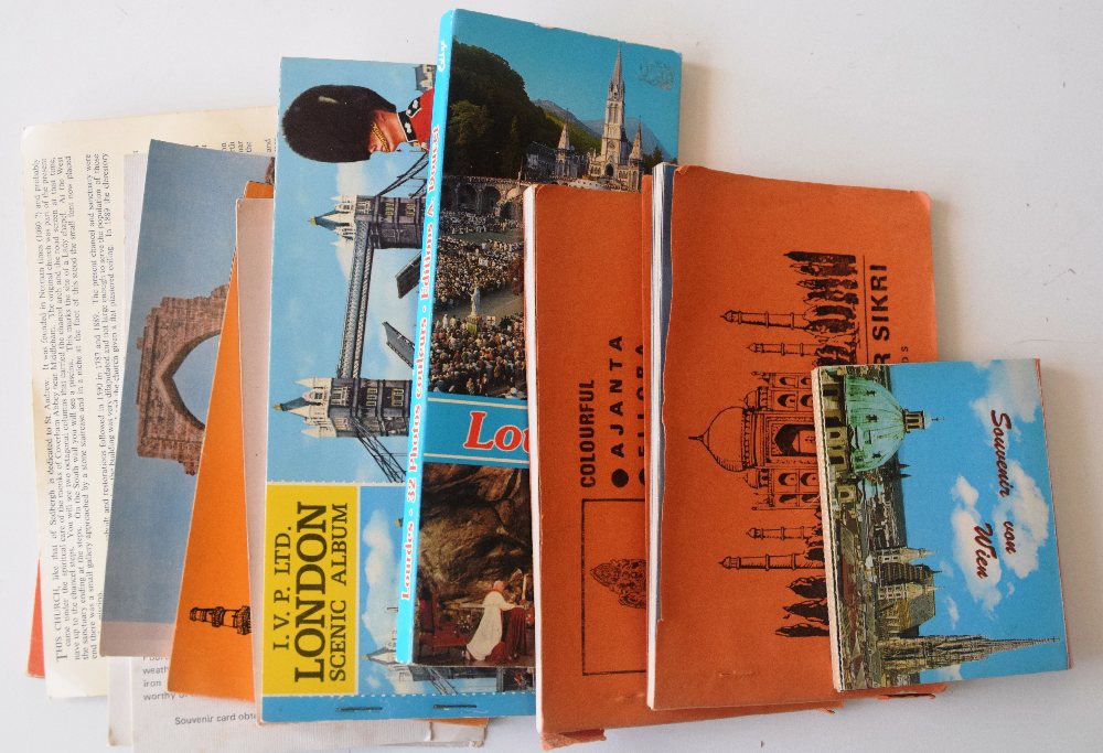 Postcards: international in booklets