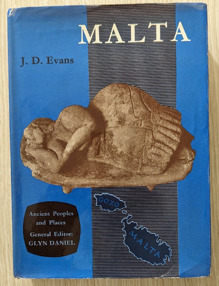 EVANS J.D.,  Malta, Ancient People and Places, T&H, 1959
