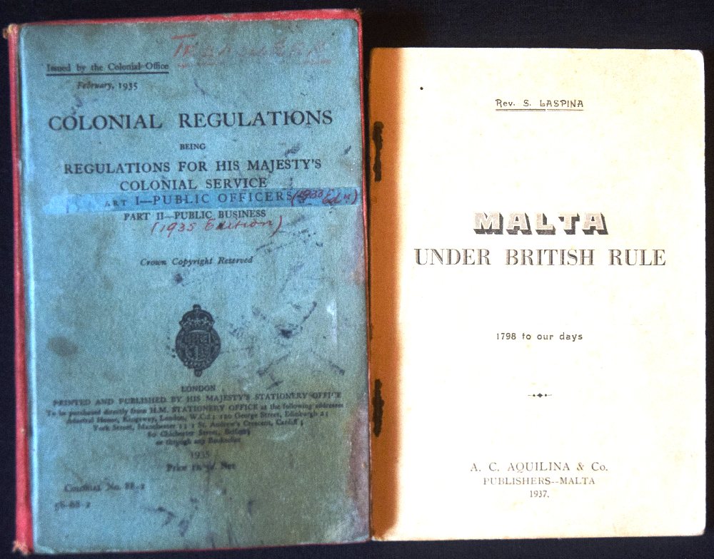 Laspina S., Malta under the British rule, Colonial regulations (2)