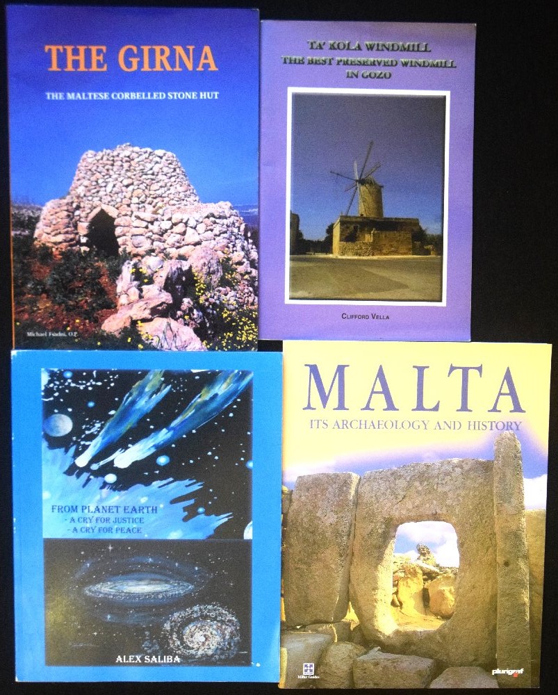 Vella Clifford, Ta' Kola Windmill; Fsadni Michael, The Girna; Malta - Its Archaeology and history; S