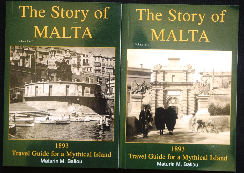 Ballou Maturin, The Story of Malta Vols 1&2 (pb)