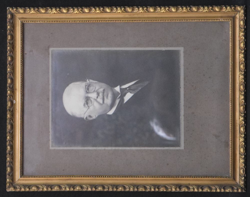 Lord Strickland original B&W photograph, framed