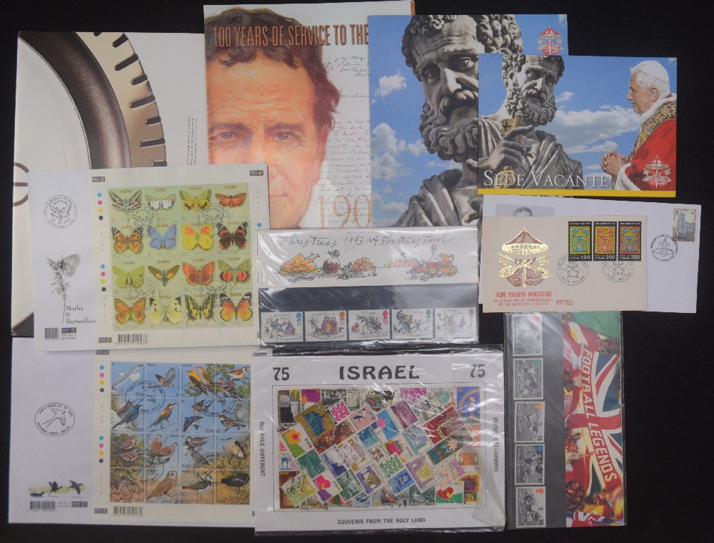 Malta and International stamps including Vatican state