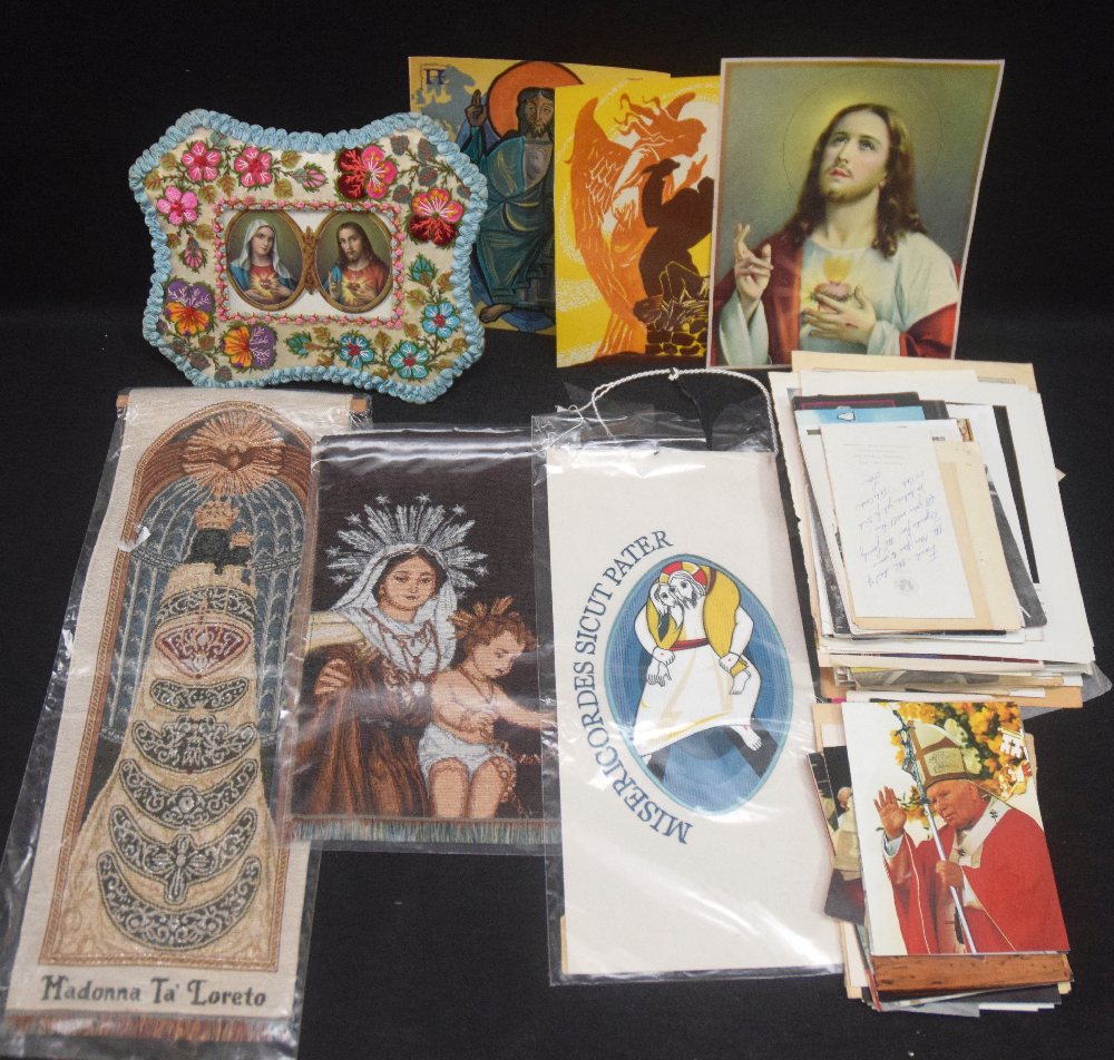 Religious cards, booklets etc