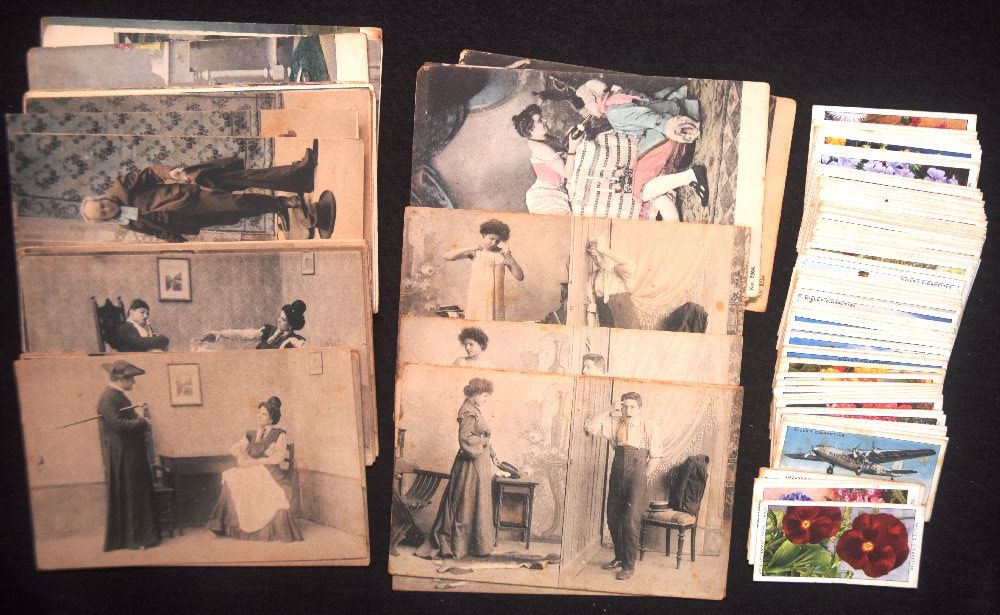 55, Postcards: Story sequence and others, and WILLIS cards