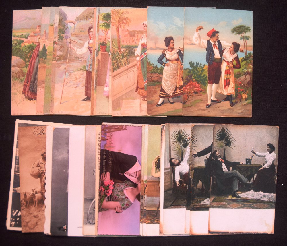 42, Postcards, Costumes and others