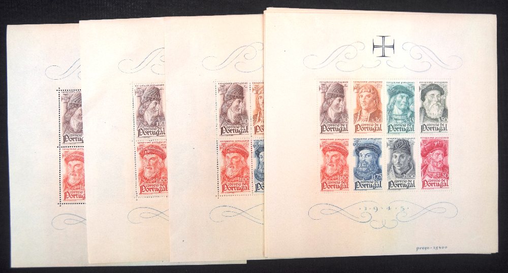Portugal mint stamps, quantity