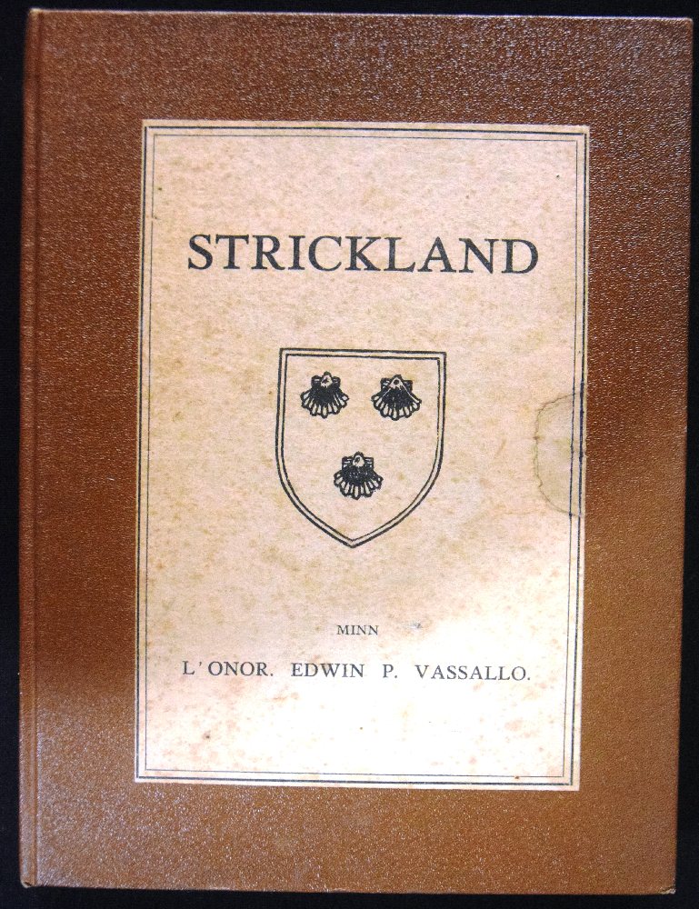 Vassallo Edwin, Strickland, HB, 1932