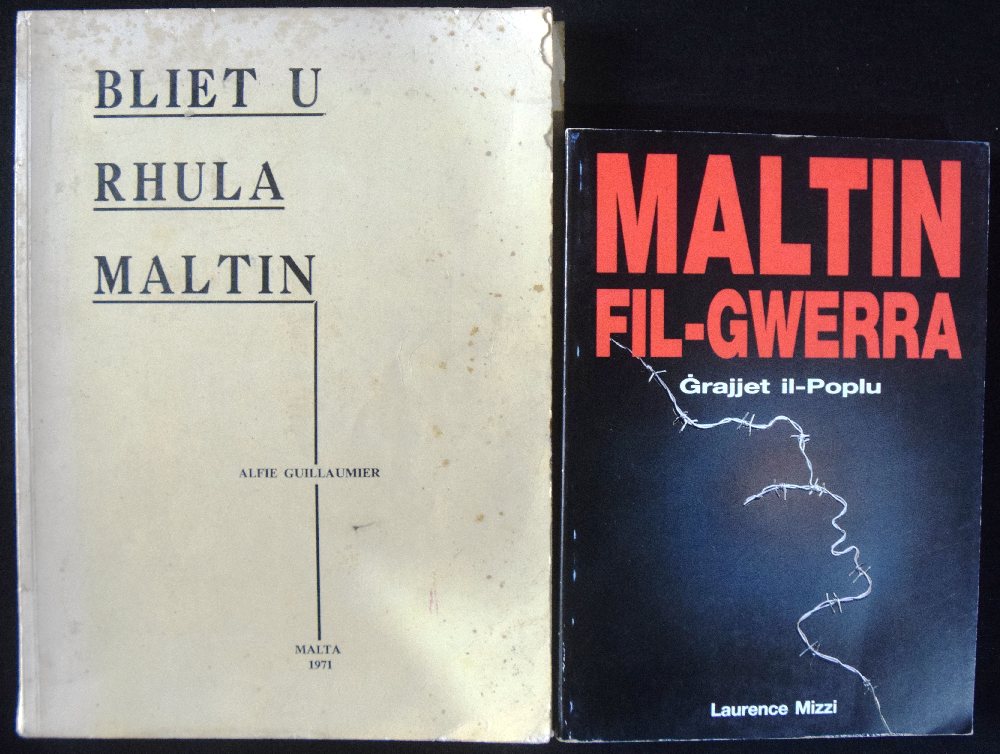 Mizzi Laurence, Maltin Fil-Gwerra; Guillaumier Alfie, Bliet u Rhula Maltin, 1971 (2)