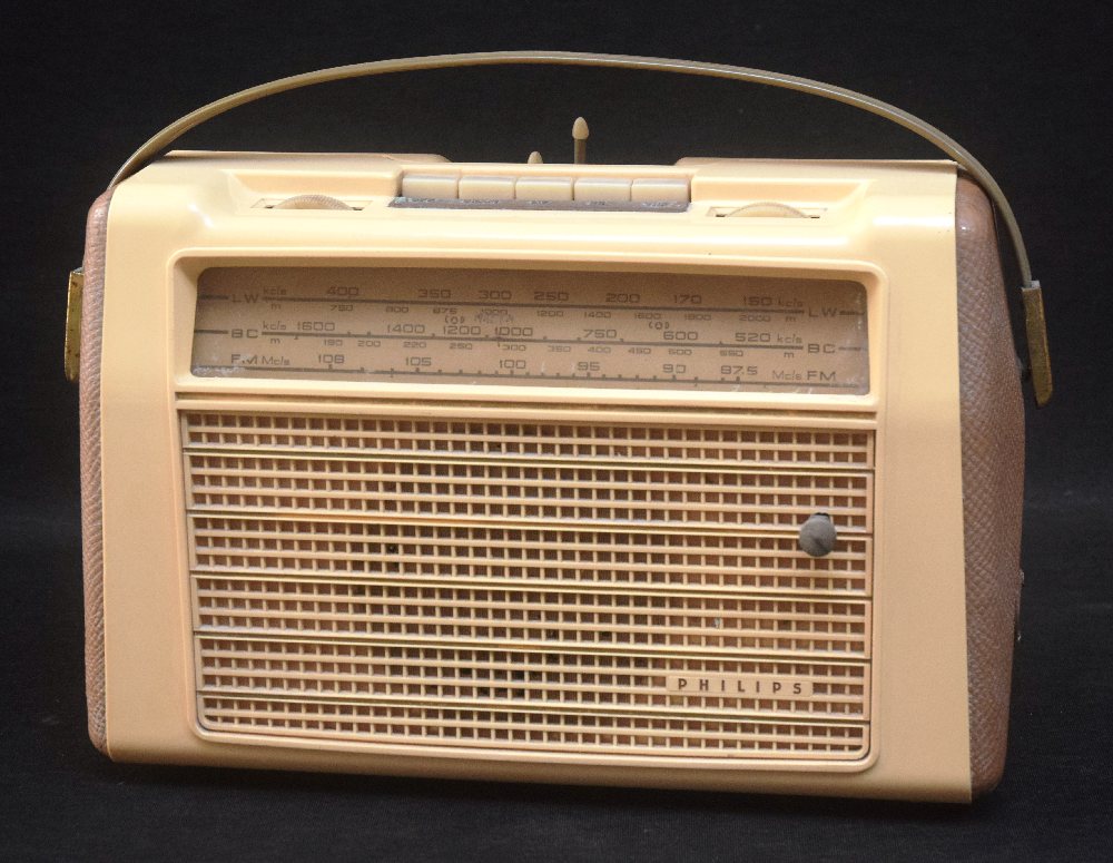 PHILIPS portable radio, 1950's