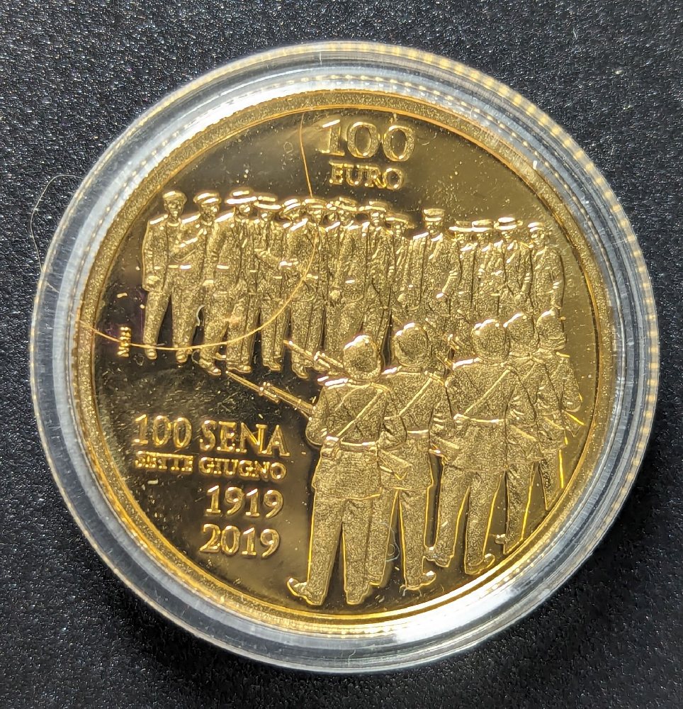 Malta Gold Coin 100 Euros