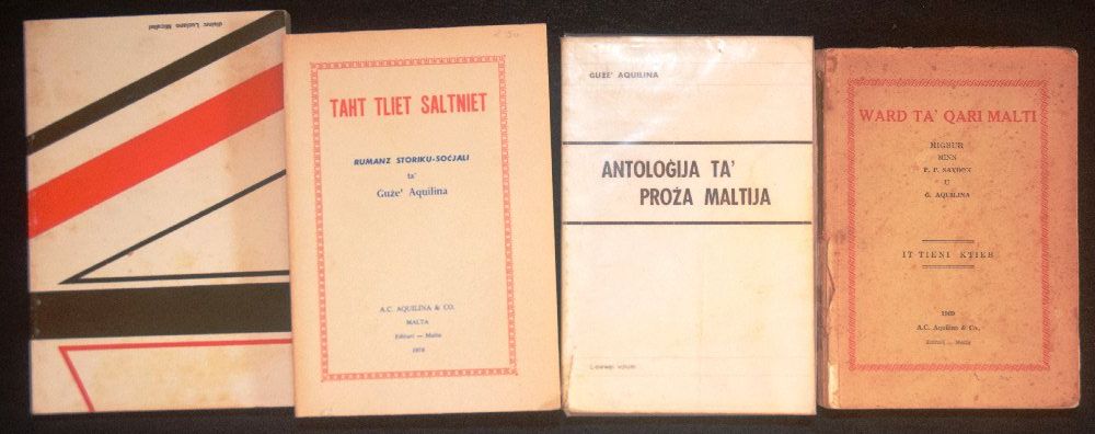 Aquilina Guze, 4 books