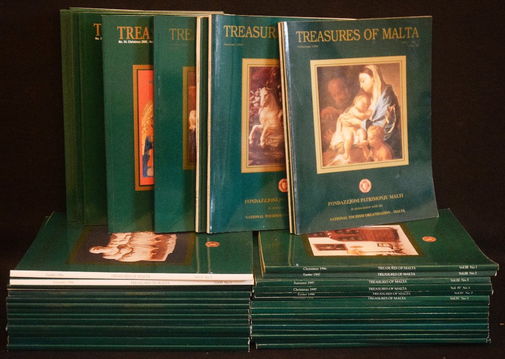 Treasures of Malta, Issues 1-40, December 1994 - December 2007