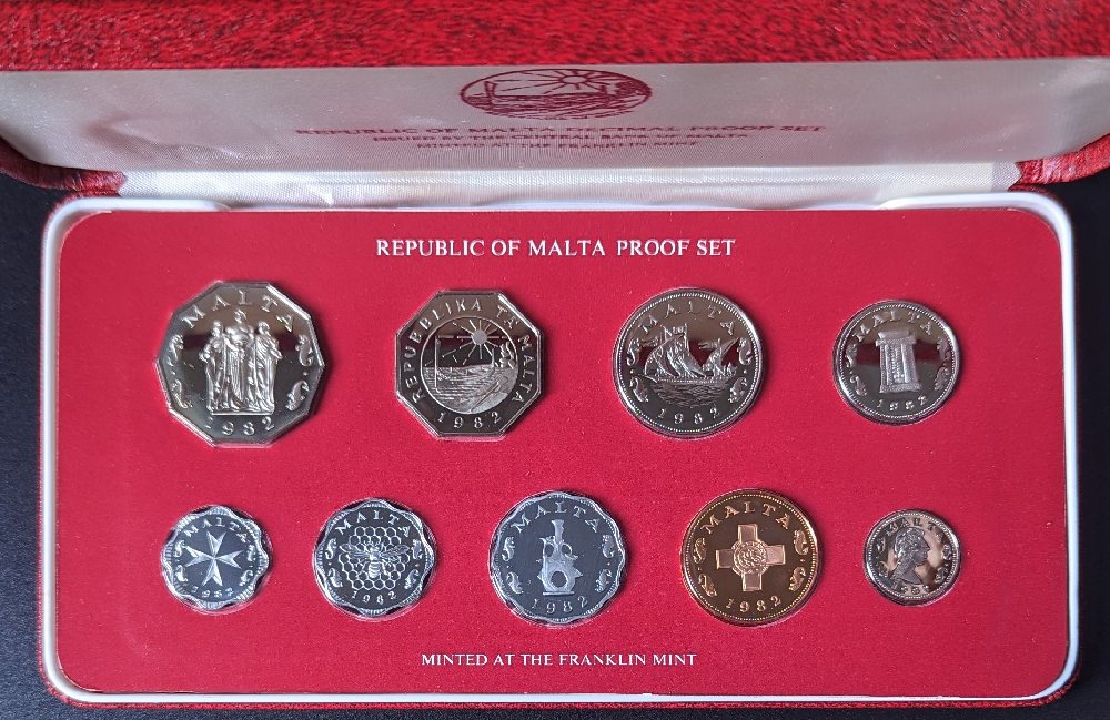 1982, Coinage of the Republic of Malta