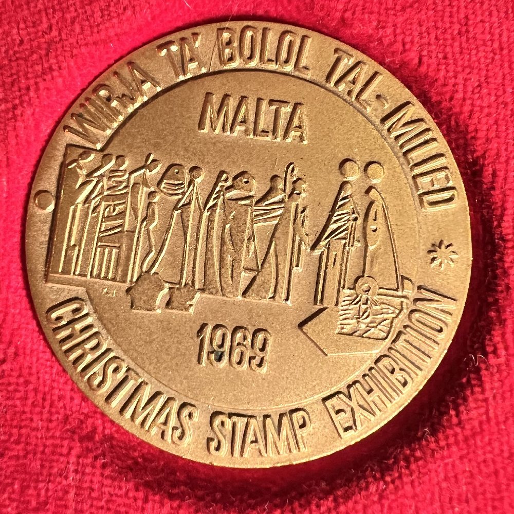 1969 Malta Philatelic medal