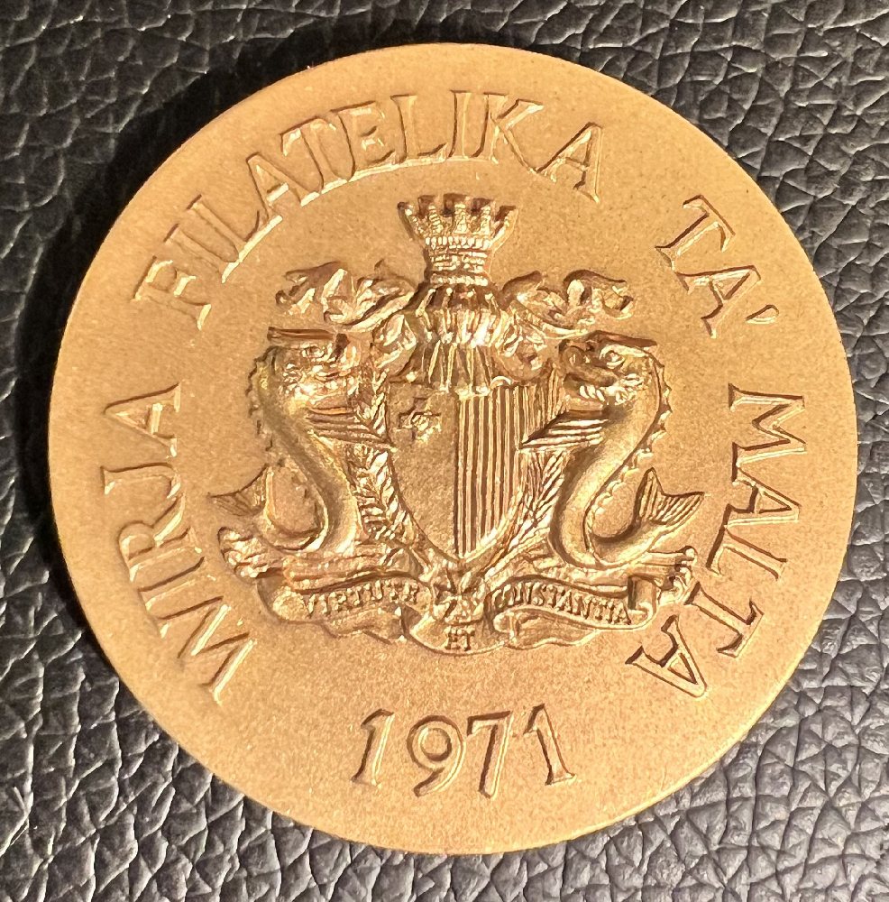 1971 Malta Philatelic medal