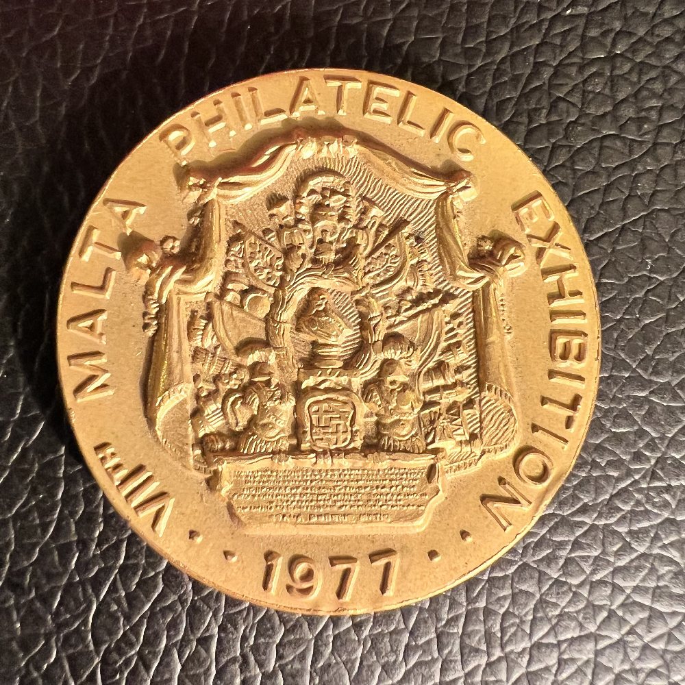 1977 Malta Philatelic medal