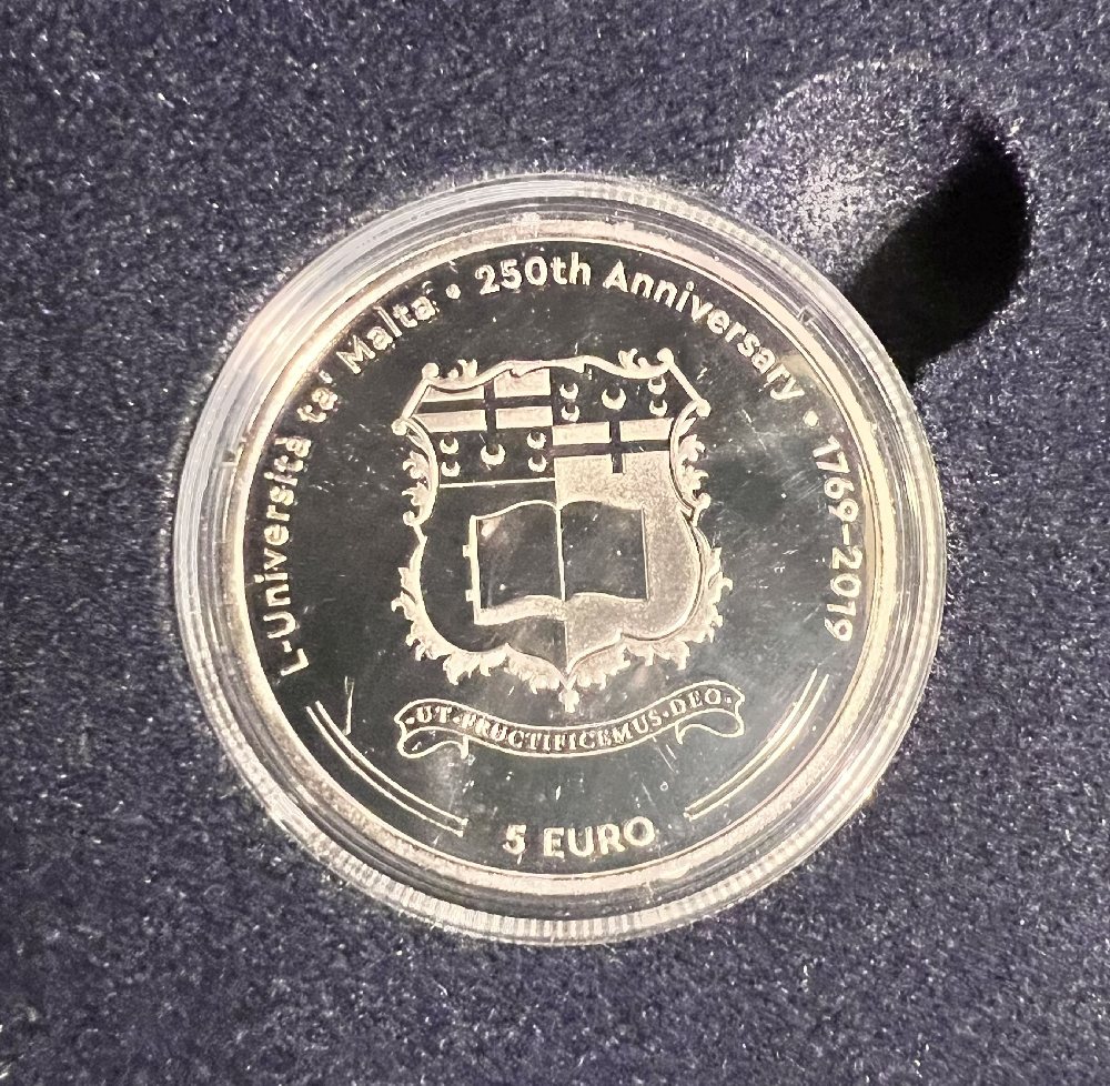 2019 CBM CuNI - University of Malta, 5 Euro