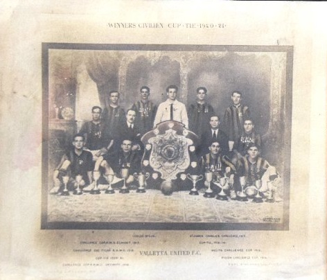 Valletta United FC 1920-21, print