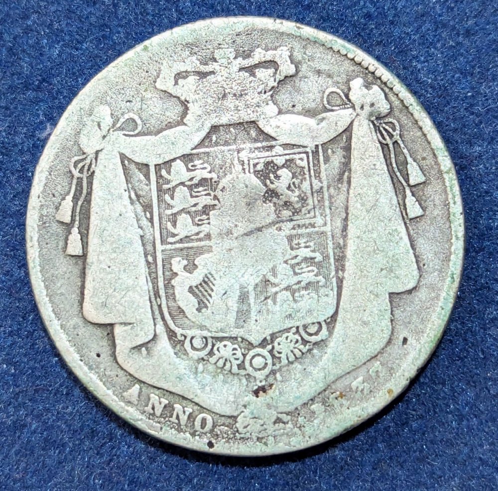 Wm IV half crown 1837