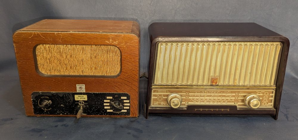 PHILLIPS Radio and CALLBOY intercom system