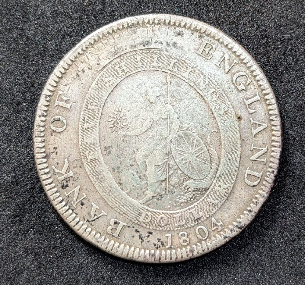 Geo III 5 shillings, 1804