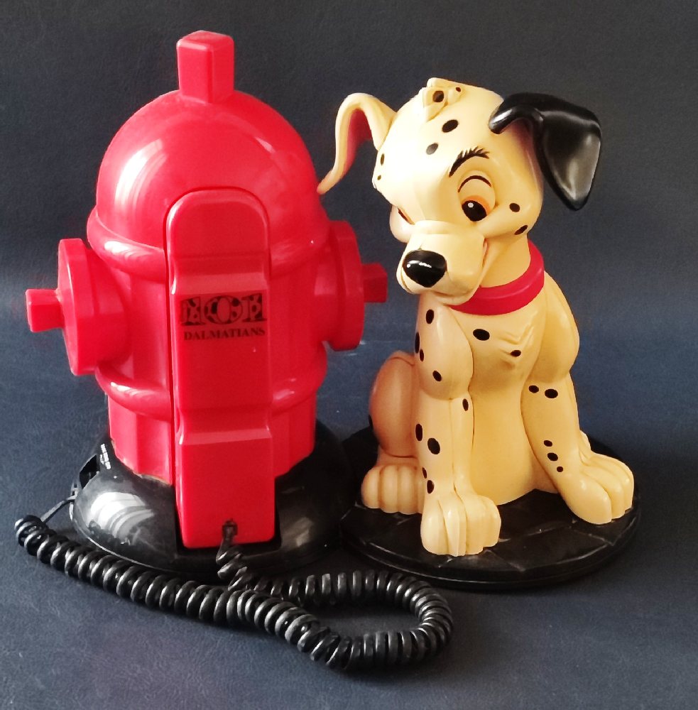 101 Dalmations telephone set