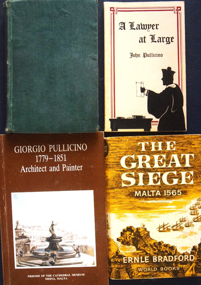 Pullicino John, A lawyer at large; Bradford Ernle, The Great Siege, Giorgio Pullicino; Il volto dell