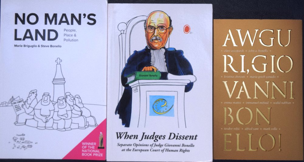 Awguri Giovanni Bonello; When judges dissent; No man's land (3)