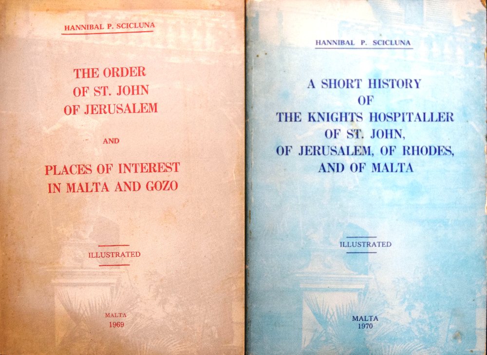Scicluna Hannibal P., A Short history of the Knights of St. John; The Order of St. John of Jerusalem