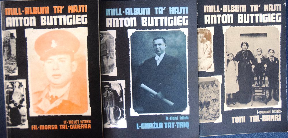 Buttigieg Anton, Mill-album ta' hajti Vols 1-3