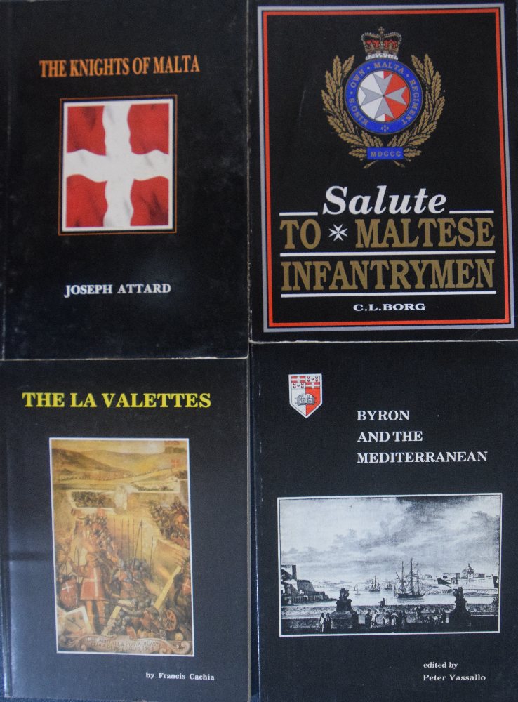 Borg C. L., Salute to Maltese Infantrymen; Attard Joseph, The Knights f Malta, and 2 others (4)