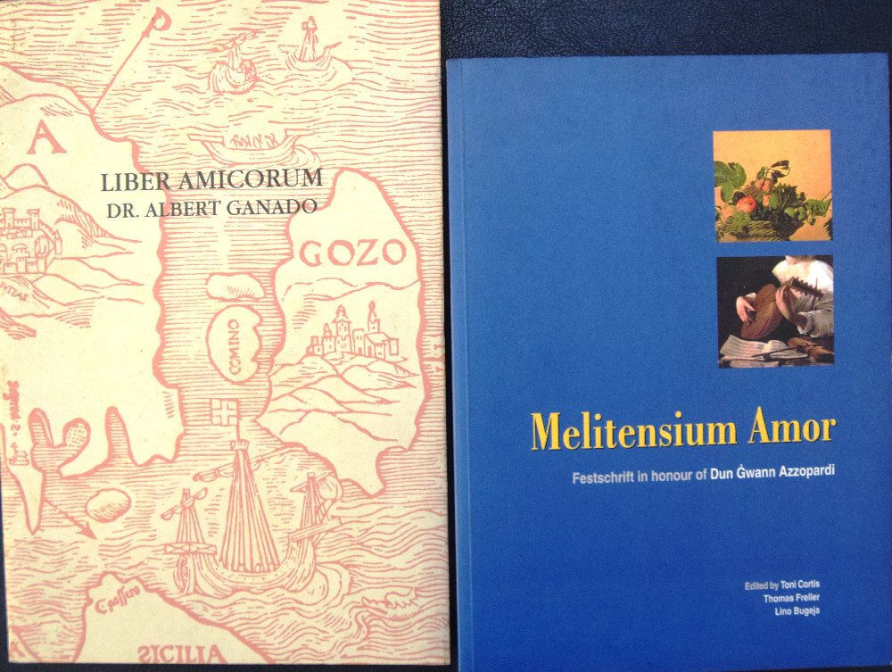 Cortis Toni, Melitensium Amor; Ganado Albert; Liber Amicorum (2)