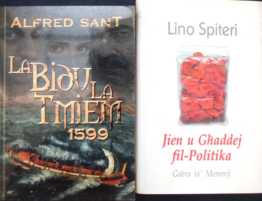 Spiteri Lino, Jien u ghadej fil-politika; Sant Alfred, La bidu la tmiem 1599 (2)