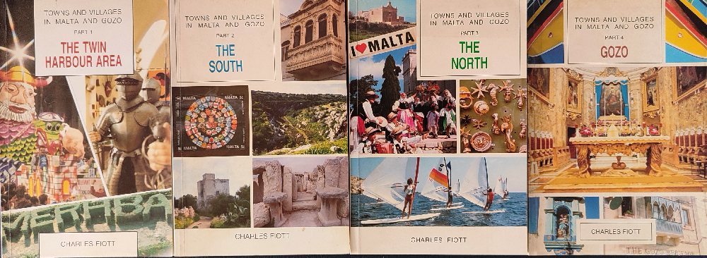 Fiott Charles, Towns and villages in Malta and Gozo Vols 1-4