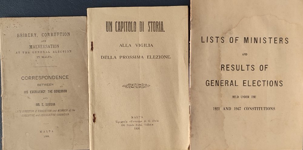 Bribery, Corruption and Malversaton - Malta 1888; Un capitolo di storia; Lst of Ministers and result