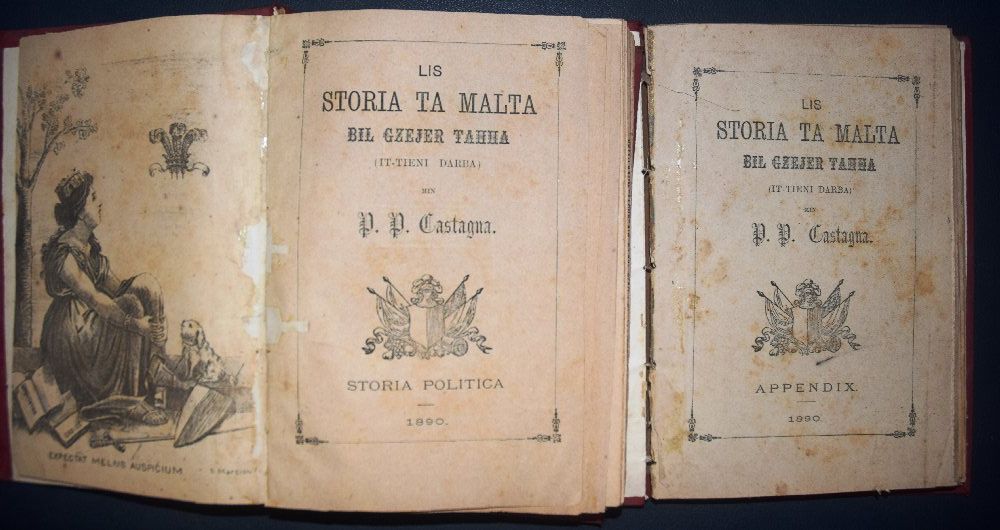 Castagna P. P., Lis Storia ta Mata bil Gzejer Tahha - t-tieni darba 2 Vols