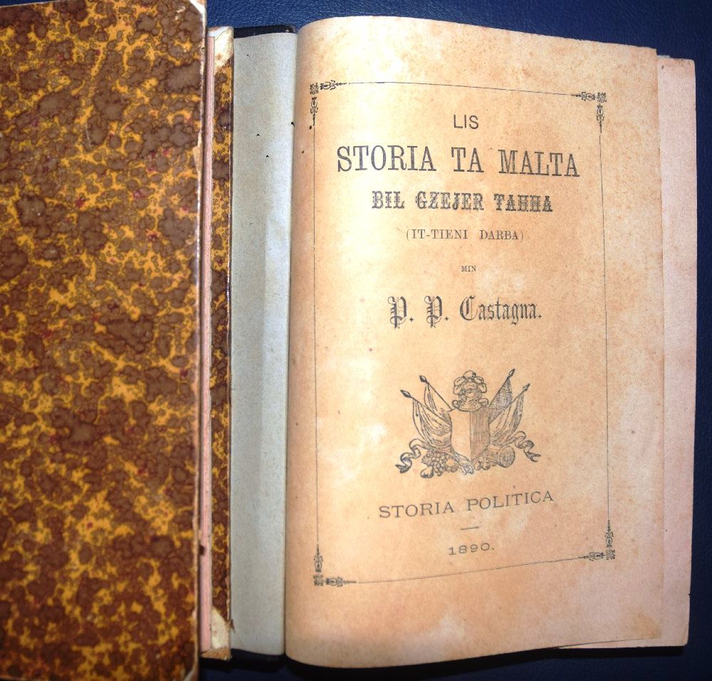 Castagna P. P., Lis Storia ta Mata bil Gzejer Tahha - t-tieni darba Part 1, 2 & 3 in 2 books