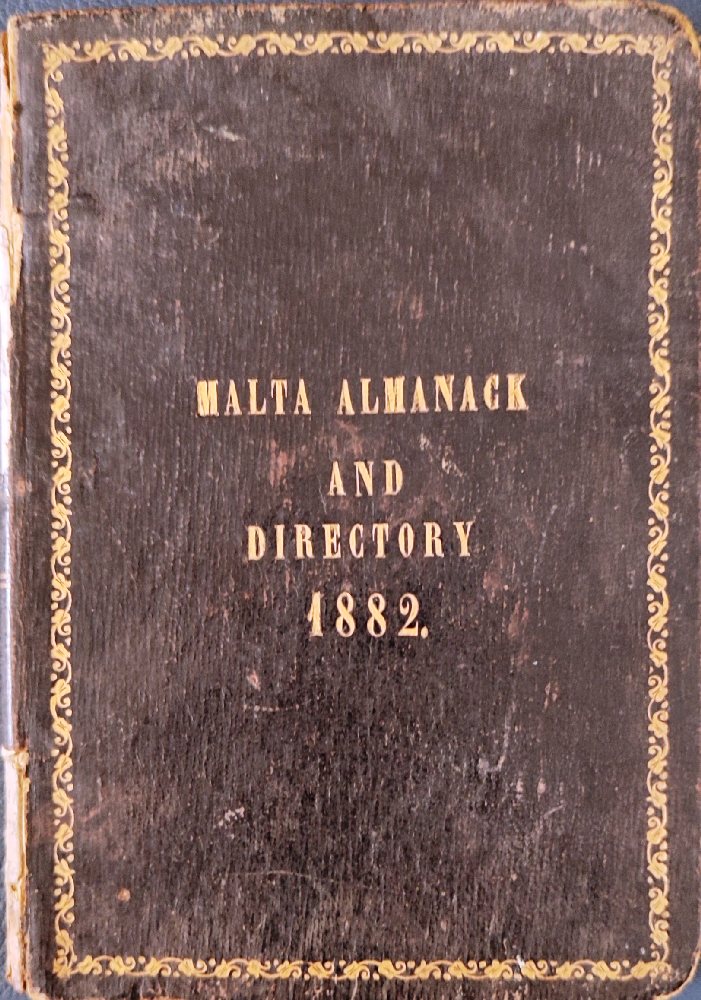 Malta almanack and directory 1882