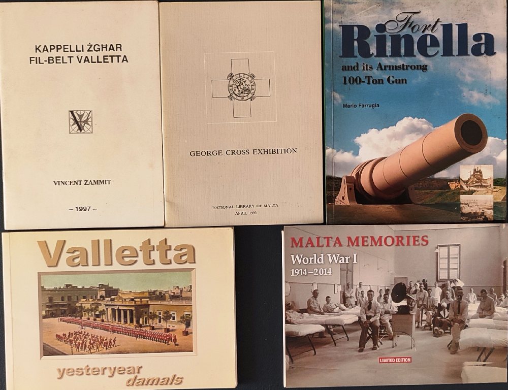 Zammit vincent, Kappelli zghar fil-Belt Valletta; Valletta yester year damals; Malta Memories WWI L/