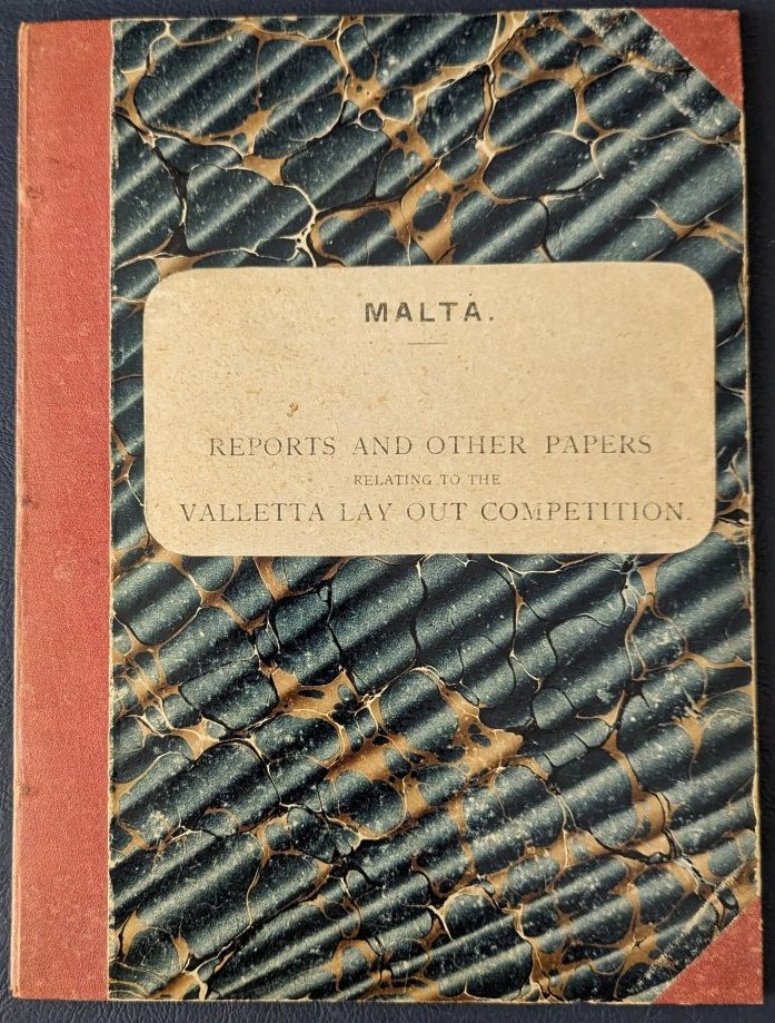 Malta, Reports and other papers related to Vlletta the lay out competition, 1925