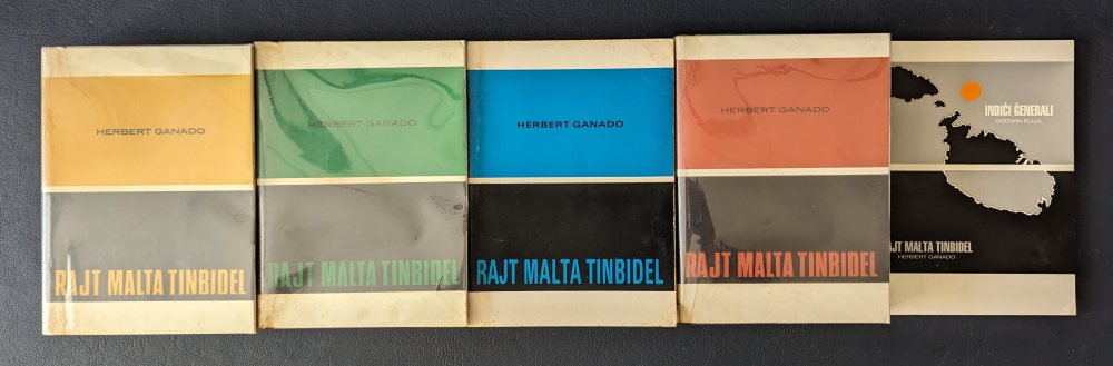 Ganado Herbert, Rajt Malta Tinbidel, 4 volumes and index (1977)