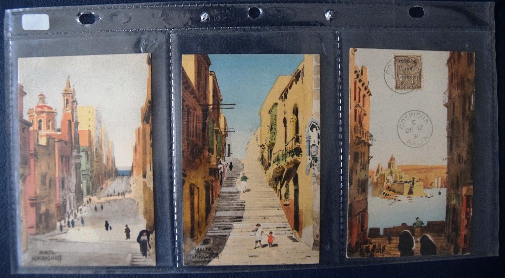 Malta early postcards (3) (Kraznoff)