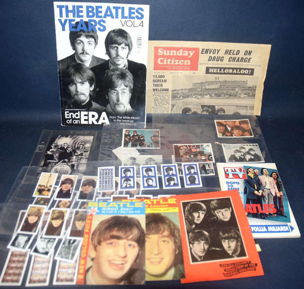 The Beatles, lot of ephemera