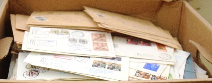 Malta philately: Postage due - Missent mail (box)