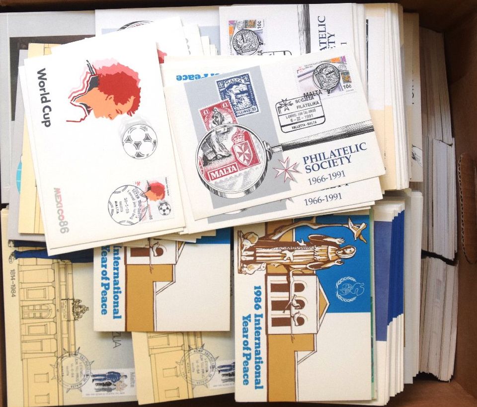 Malta Postal Cards (box)