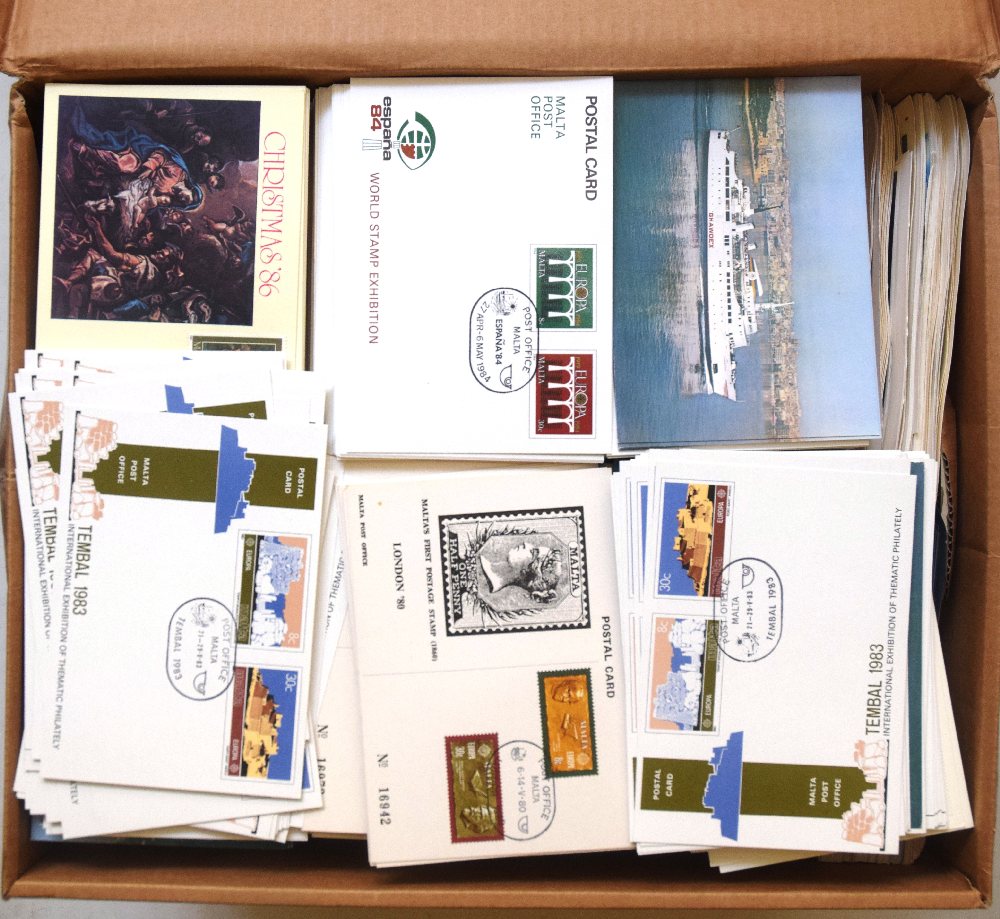 Malta Postal Cards (box)