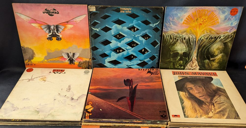 27 LP records (1970's heavy metal)