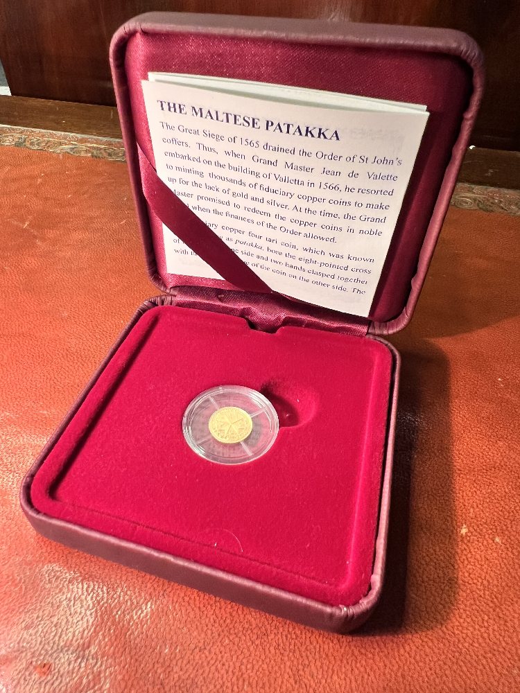 Malta gold coin 2016 - Patakka