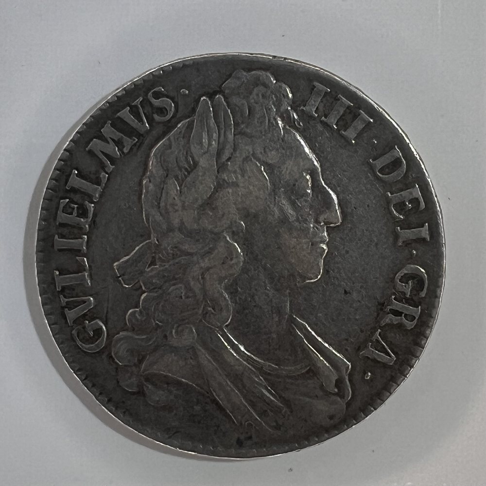 UK Sterling silver crown - King William III - 1695